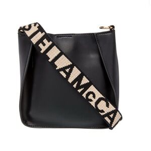 Stella McCartney Black Crossbody with Bold Strap